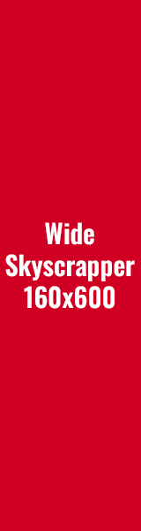wide skyscrapper 160x600 banner
